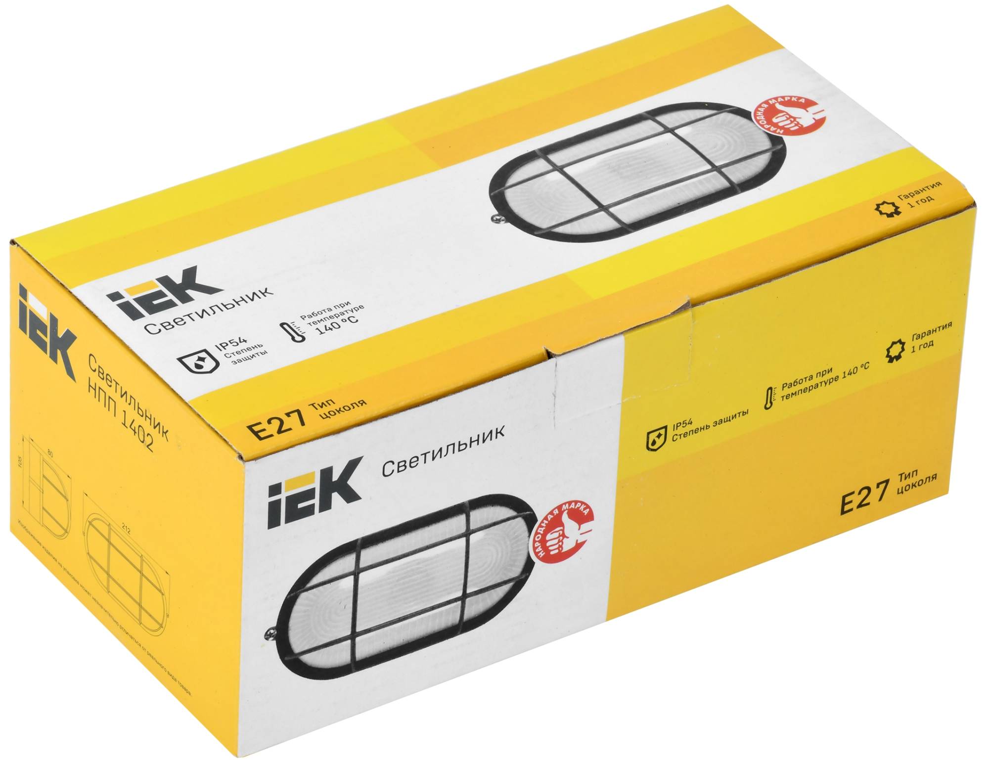 Настенно-потолочный светильник IEK НПП1402 LNPP0-1402-1-060-K01 фото 3