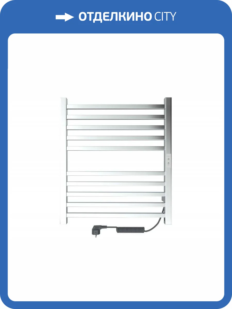 Полотенцесушитель электрический Indigo Attic LСLATCE60-50Rt 60x53 Серебристый фото 2