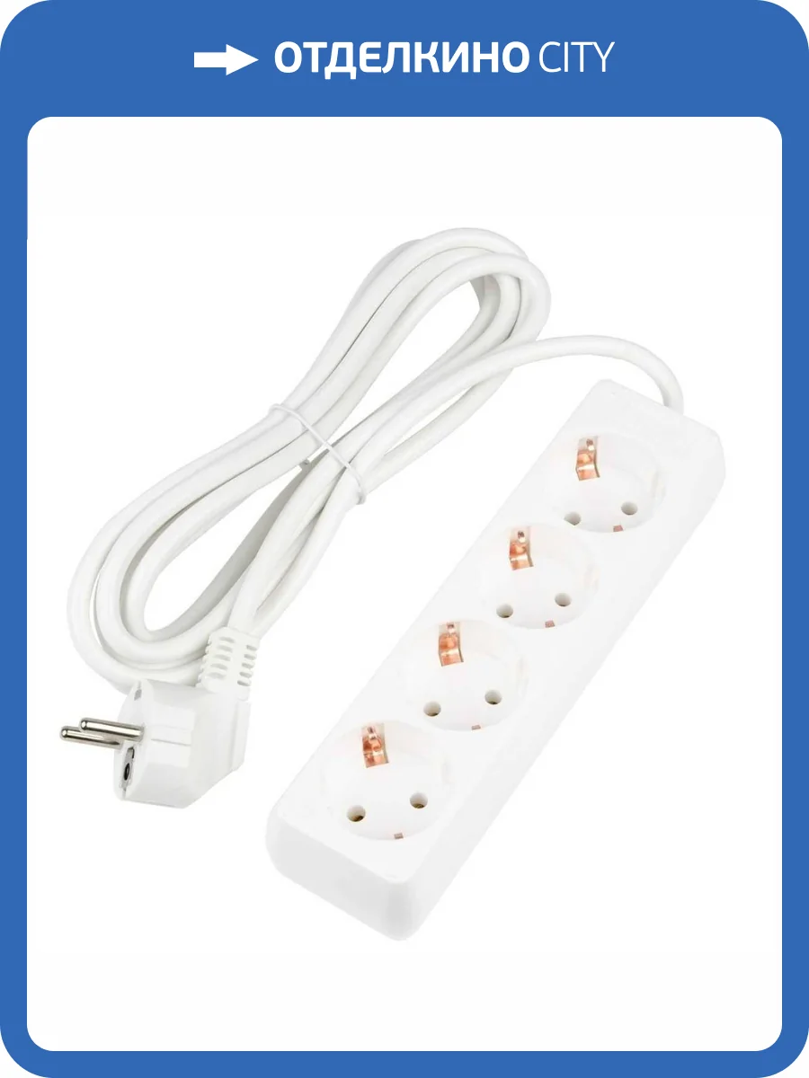 Удлинитель Uniel Ultra S-GCU4-3 White фото 4