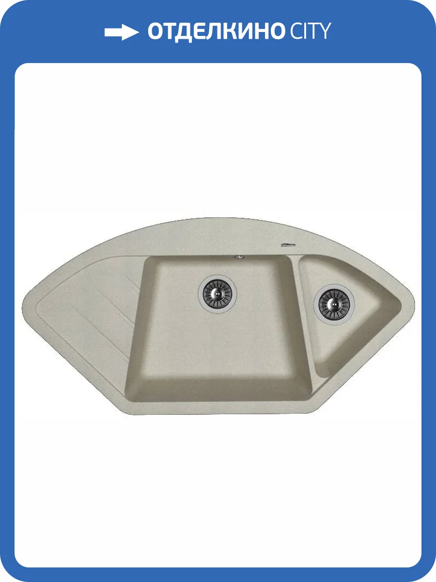 Мойка кухонная Florentina Веста 20.285.E1005.305 грей фото 3