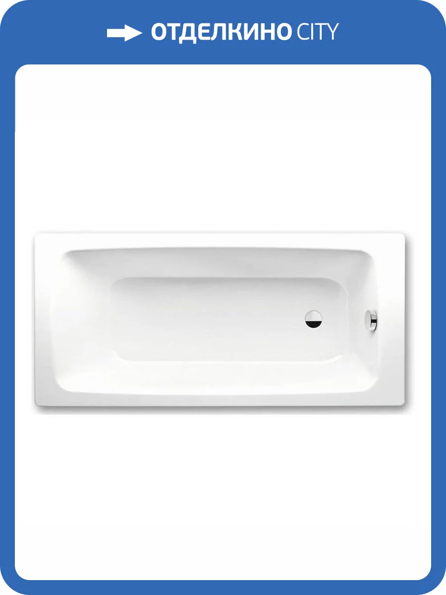 Стальная ванна Kaldewei Cayono 751 180x80 с самоочищающимся покрытием фото 2