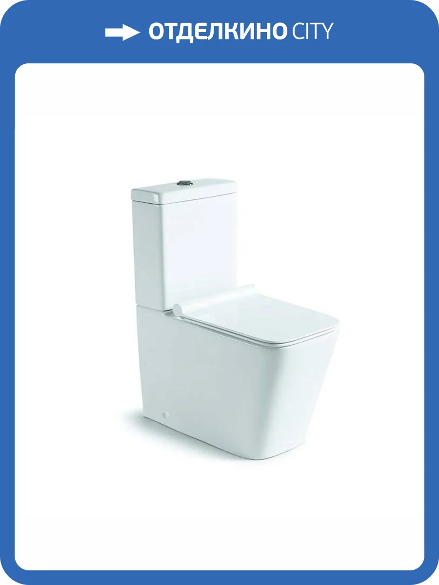 Унитаз-компакт Vincea Q-Line VT2-12 с крышкой-сиденьем микролифт фото 4