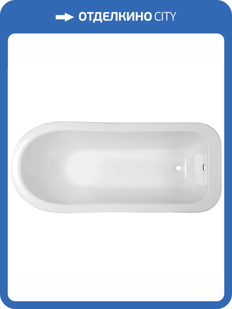 Ванна из искусственного камня Эстет Царская 170x70 с ножками хром фото 7