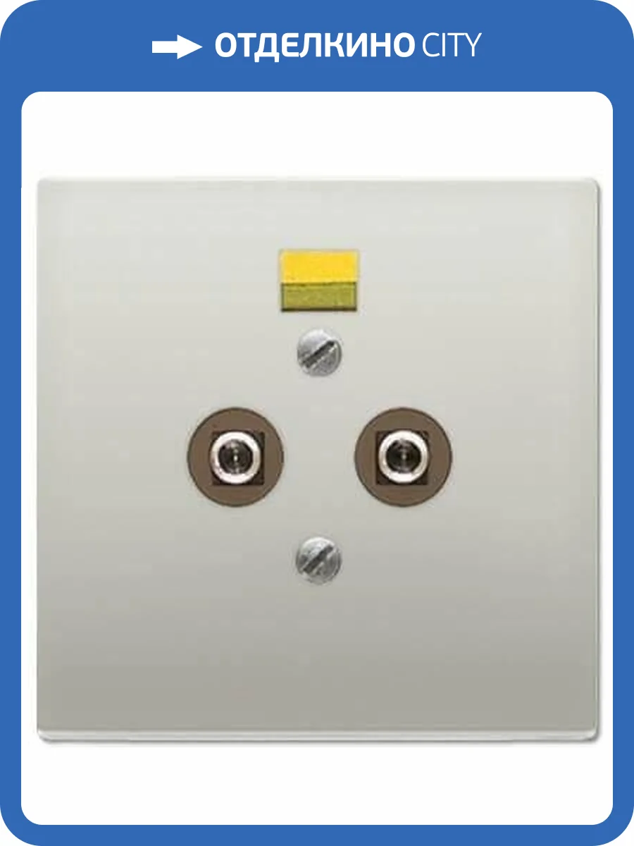 Розетка для выравнивания потенциалов Jung LS 990 edelstahl ES2965-2 фото 2