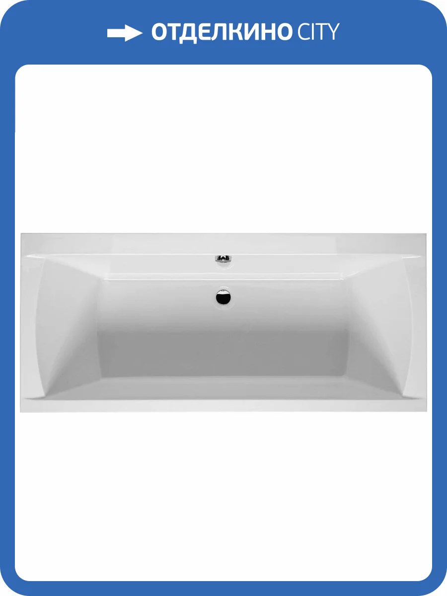 Акриловая ванна Riho Julia 180x80 фото 5