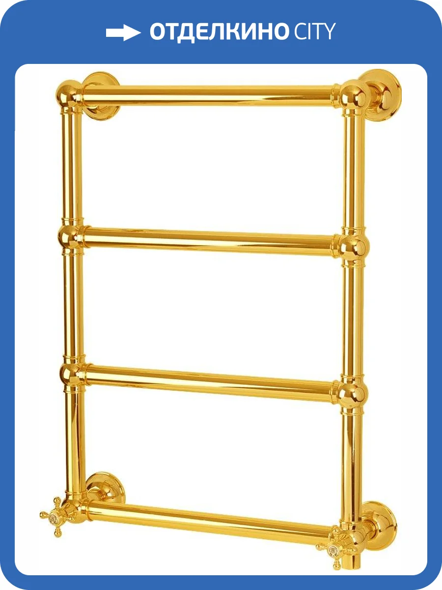 Полотенцесушитель электрический Migliore Colosseum 22624 75x56 см, R, золото фото 3