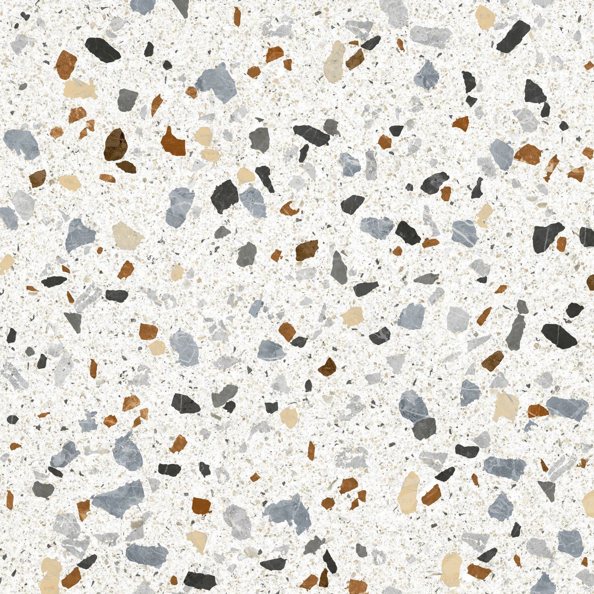 Керамогранит Pieza Ceramica Chips CH006060N White 60x60 фото 4