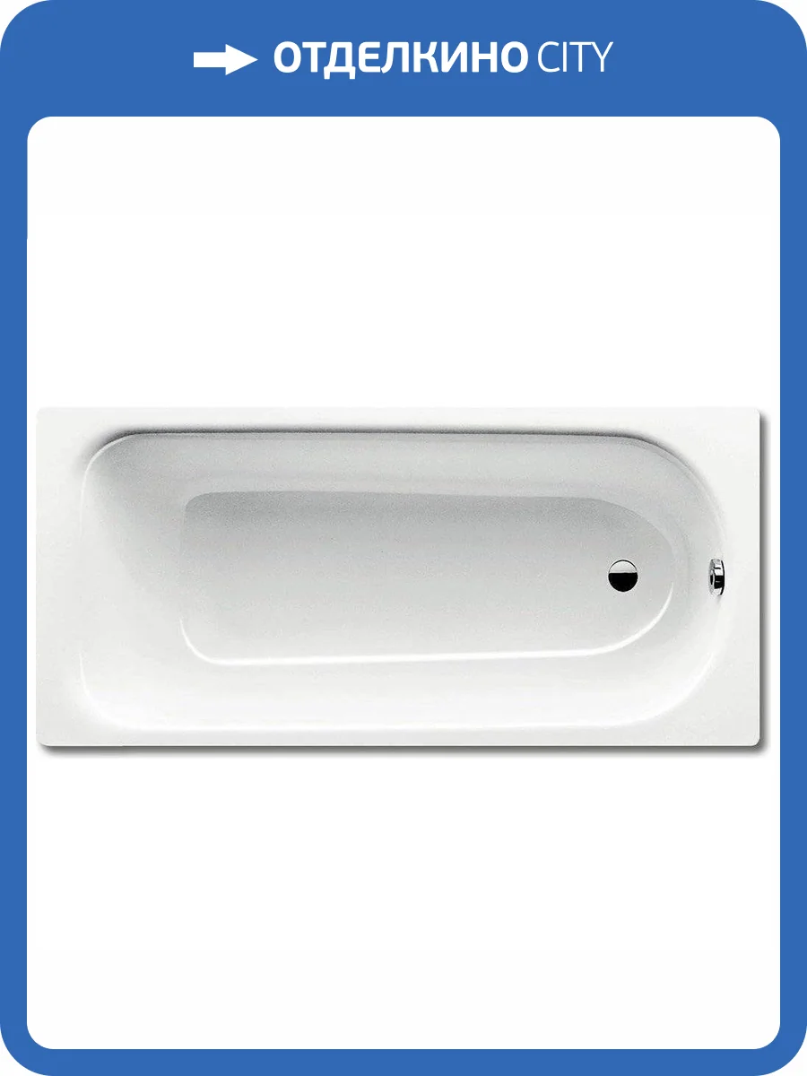 Стальная ванна Kaldewei Advantage Saniform Plus 363-1 170x70 с антискользящим самоочищающимся покрытием фото 2