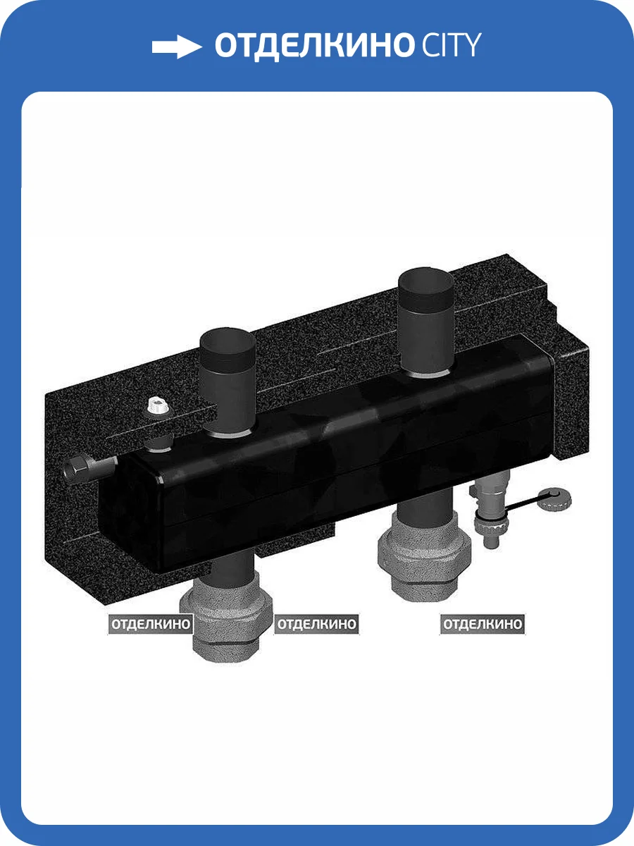 Гидравлический сепаратор Meibes ME66394.1 для V-UK/V-MK, 4,5 м3/час, 130 кВт при Т=25°С фото 4