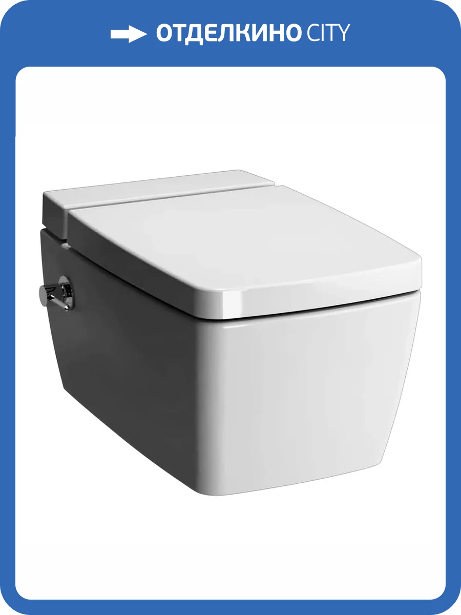 Унитаз подвесной VitrA Metropole 7672B003-1687 с крышкой-сиденьем микролифт, со встроенным смесителем, с функцией биде фото 15