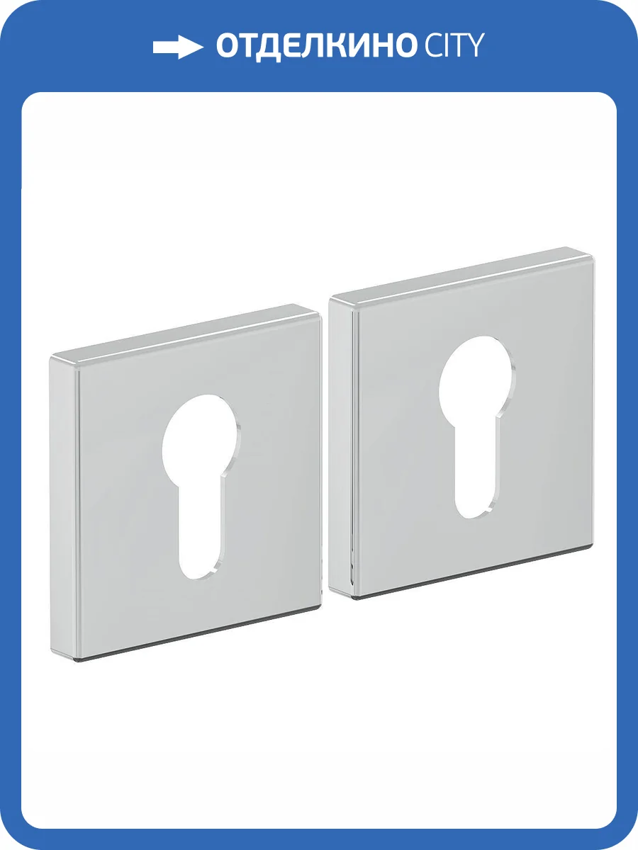 Дверная накладка Bravo AS-3CL Chrome фото 2