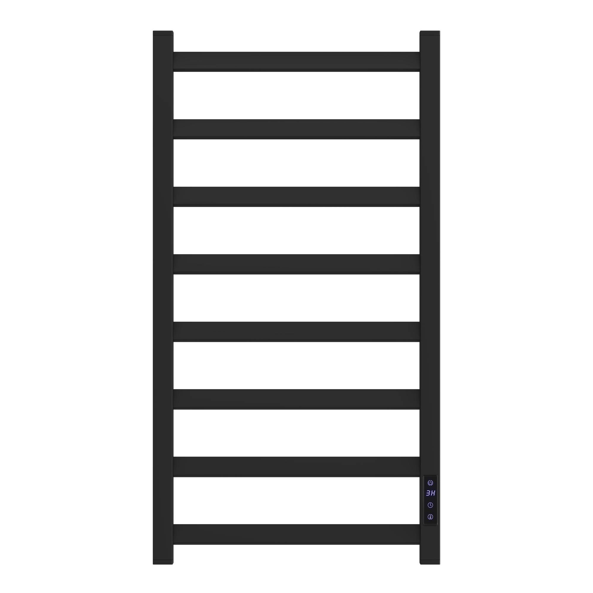 Полотенцесушитель электрический Apextermo Галактика GL00184BM черный матовый, 80x40