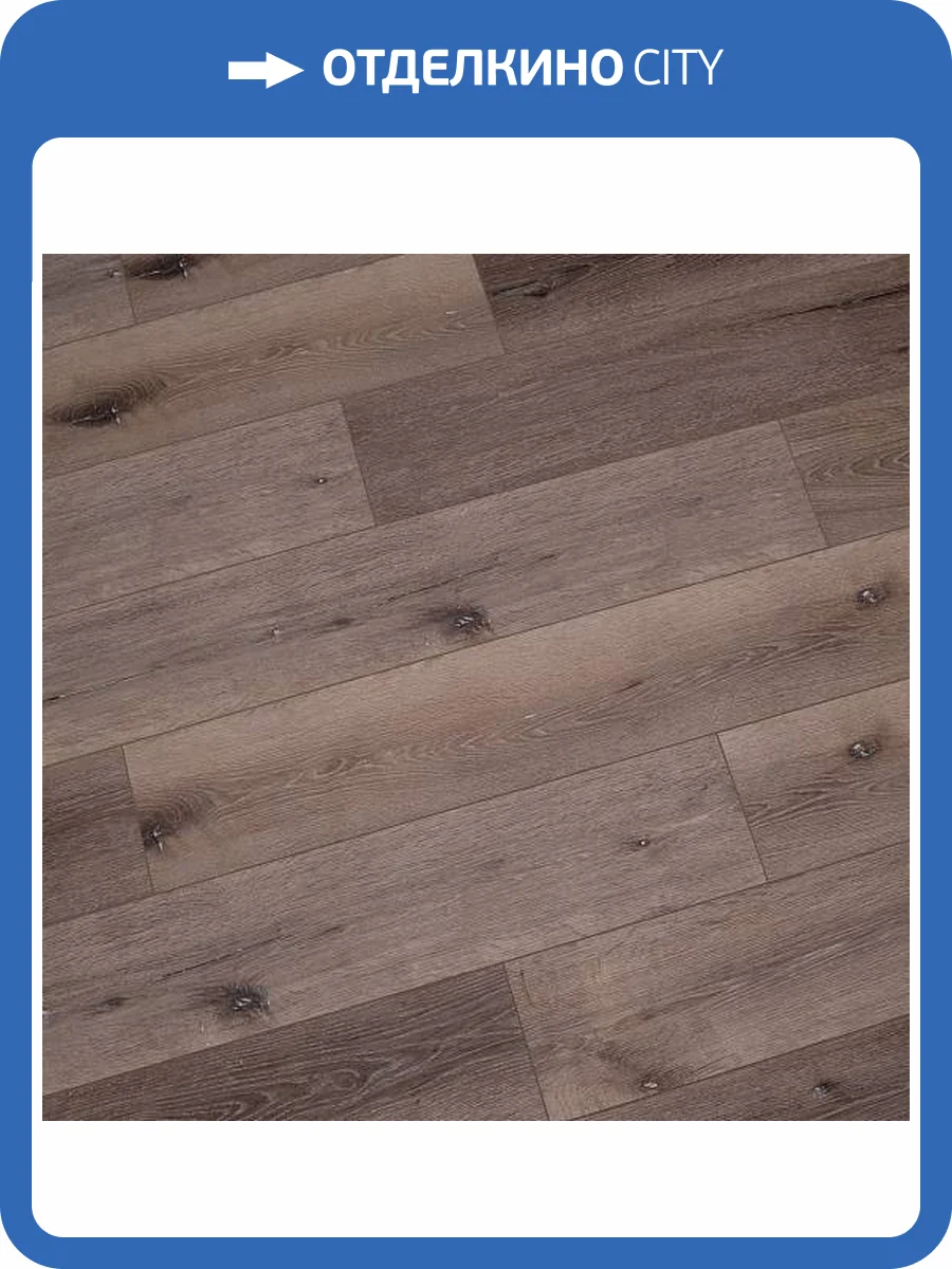 SPC Ламинат Boho Floor Aqua 4/43 4V AQ104 Дуб Кавказкий 1220x180 фото 2