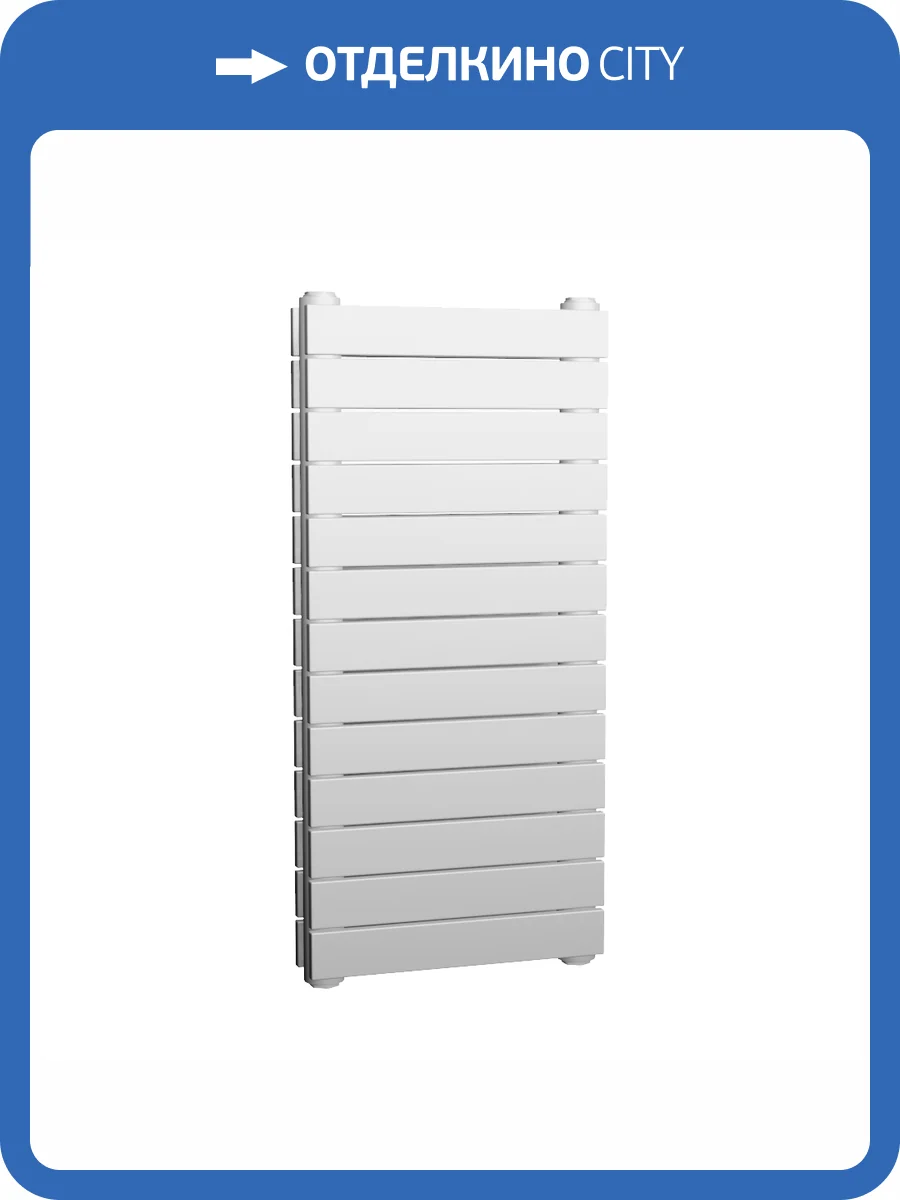 Стальной трубчатый радиатор отопления КЗТО Соло Г 2, двухтрубный, 300 3 секции фото 4