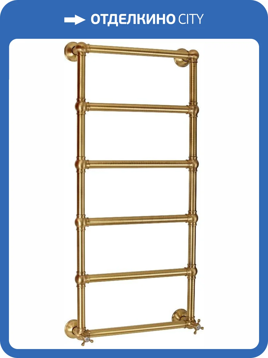 Полотенцесушитель водяной Migliore Colosseum 20291 119x56, бронза фото 3