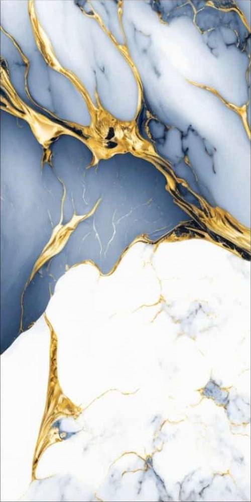 Керамогранит Asia Pacific Aqua Blue Gold high gloss polished 60x120