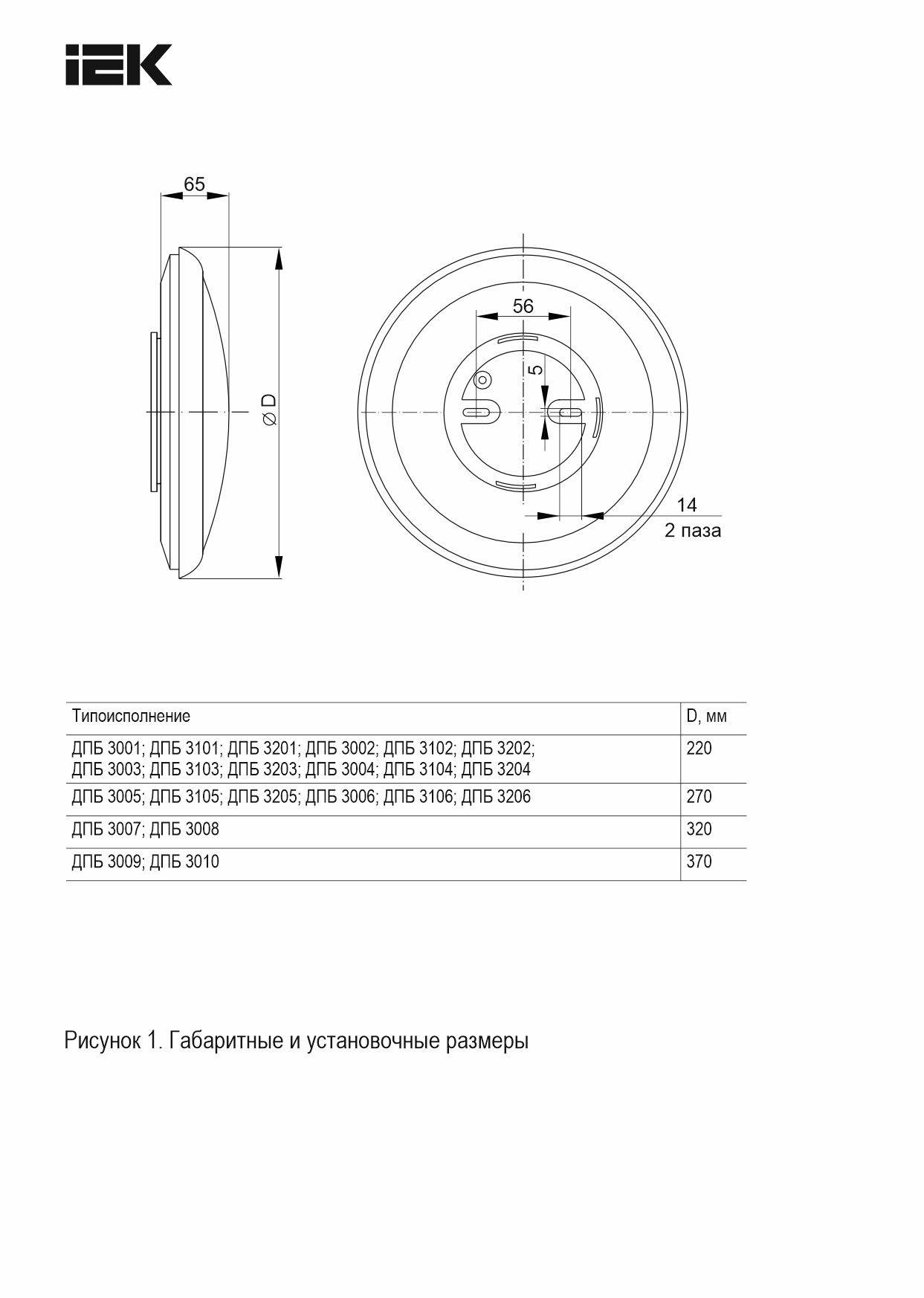 Настенно-потолочный светодиодный светильник IEK ДПБ 3009 LDPB0-3009-40-4000-K01 фото 2
