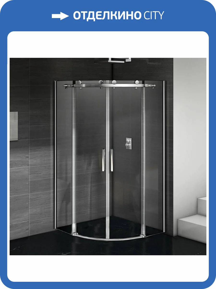 Душевой уголок Good Door Galaxy R-TD-100-C-CH фото 6