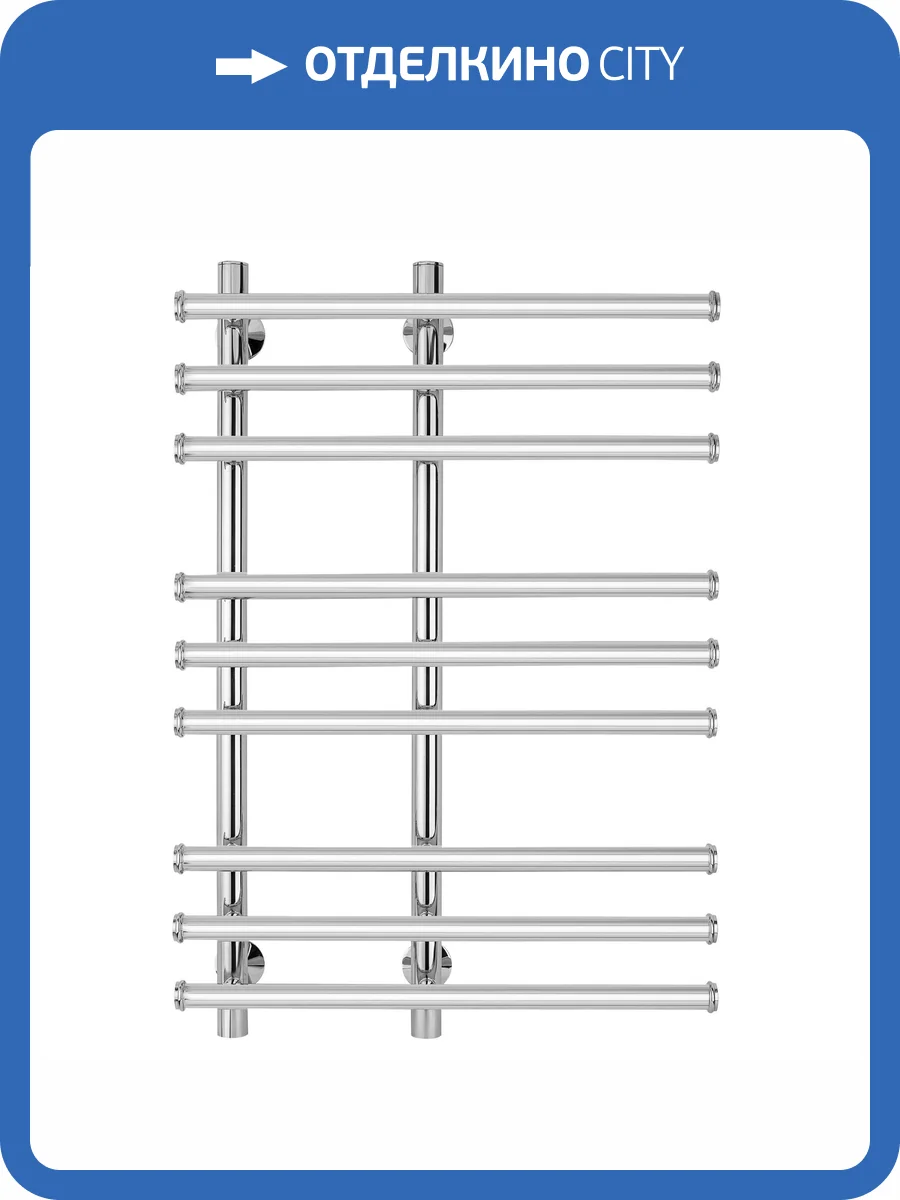Полотенцесушитель электрический Secado Турин 4603777455682 3 80x20x70, L, хром фото 3