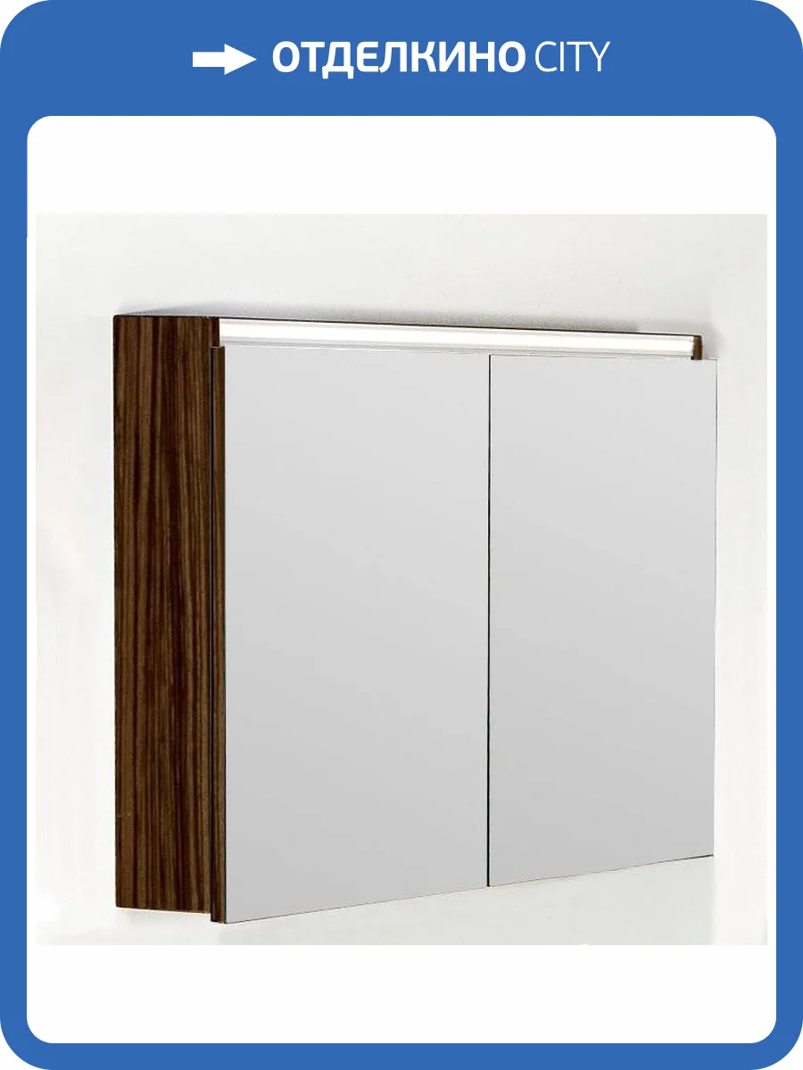 Зеркало-шкаф Armadi Art Vallessi 100 зебрано фото 4