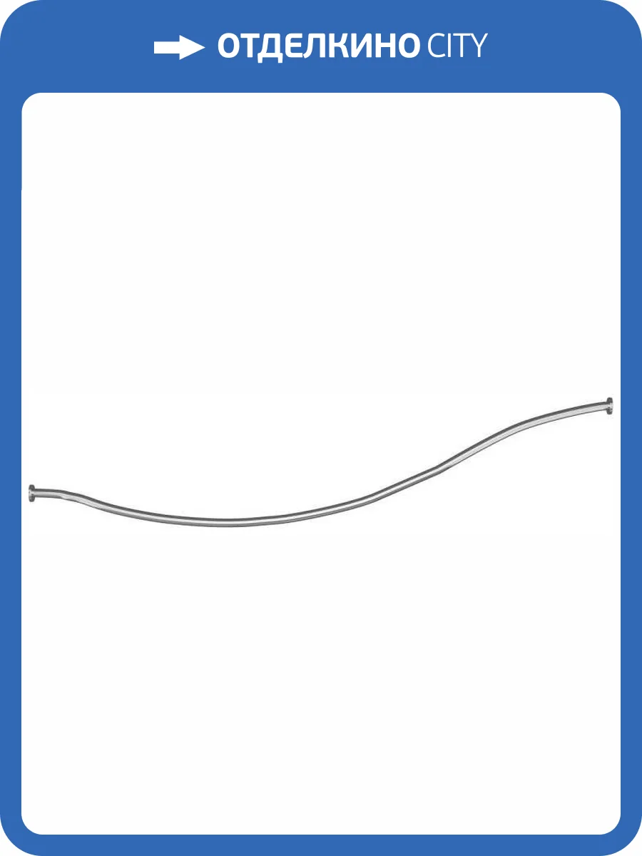 Карниз для ванны Aquanet Palma полукруглый 170х90х60 фото 2