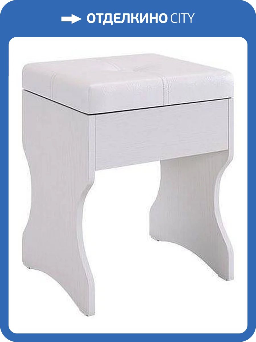Банкетка-сундук Mebelson Виктория-1 SPV-1.06.2552 белое дерево фото 5