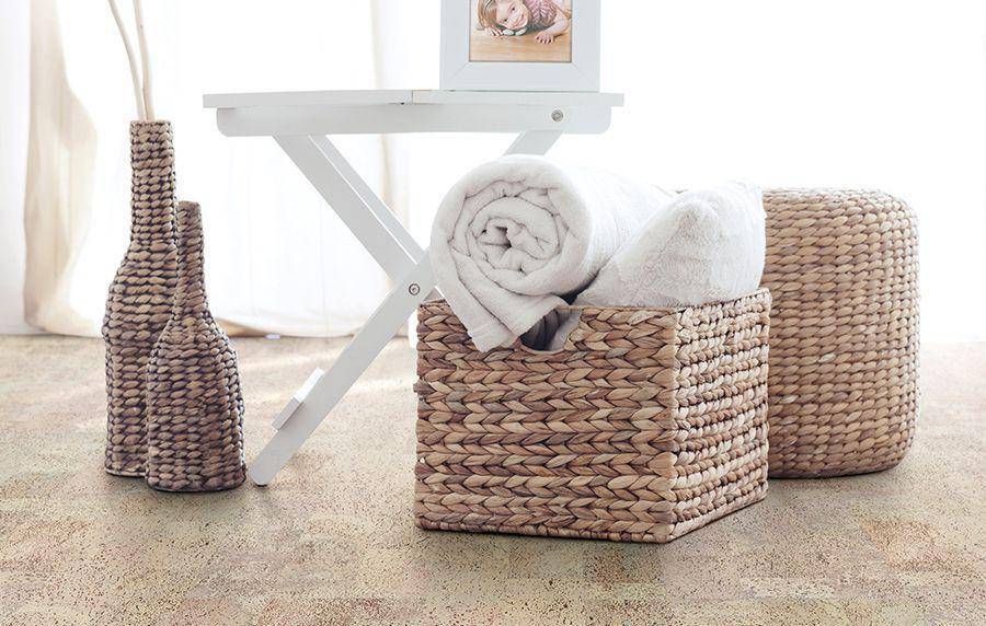 Пробковое покрытие Corkstyle Cork Wise Fantasie Creme Клеевое 915x305x4 фото 2