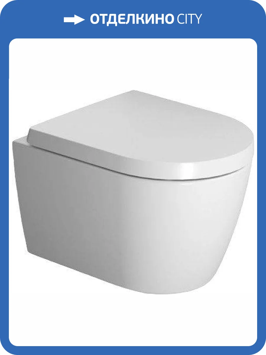 Чаша для унитаза подвесного Duravit ME by Starck 2530090000 фото 5