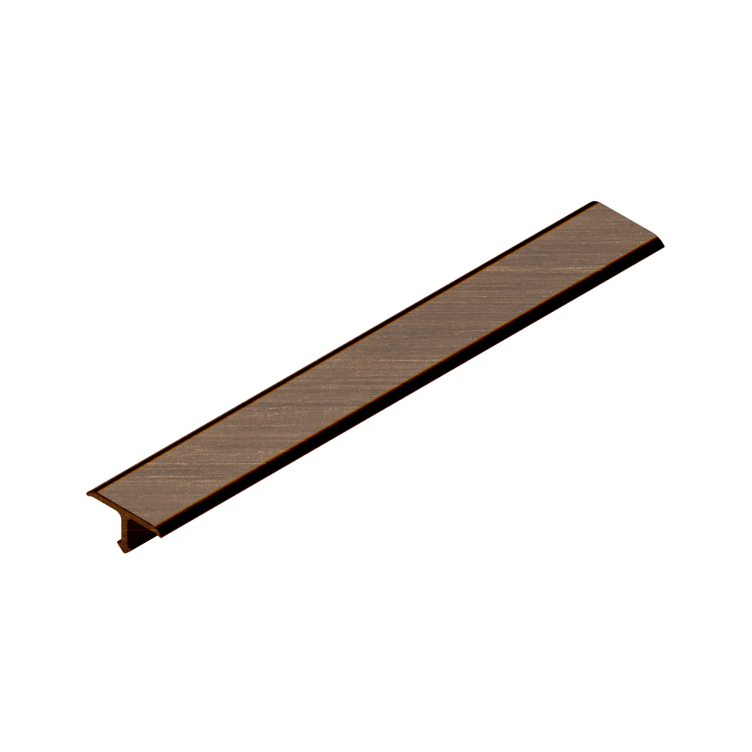 Профиль T-образный полукруглый Neexy pvl37-04 ANTBL антик бронза светлая (защитный лак) 270x2x0.77