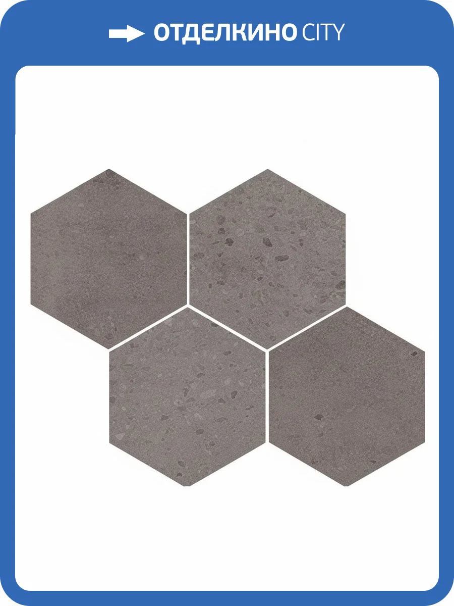 Мозаика Vives Tokio Mosaico Bangkok Basalto 28x35 фото 3