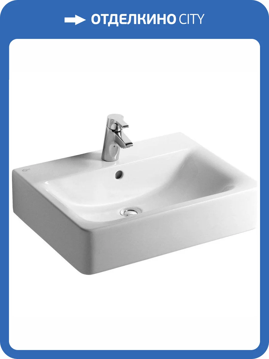 Раковина Ideal Standard Connect Cube E794501 60 см фото 13