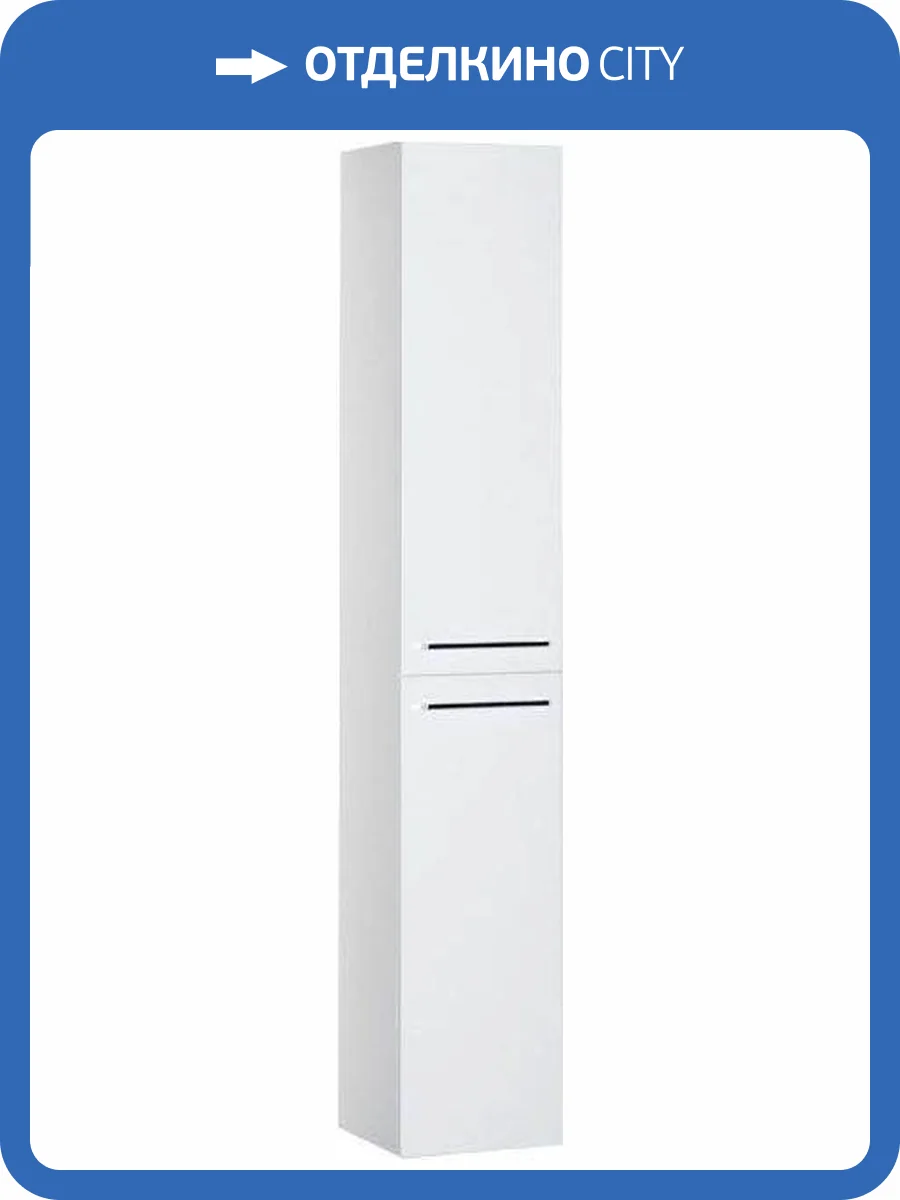 Шкаф-пенал De Aqua Тока 167382 R белый, 1760x300x300 фото 7