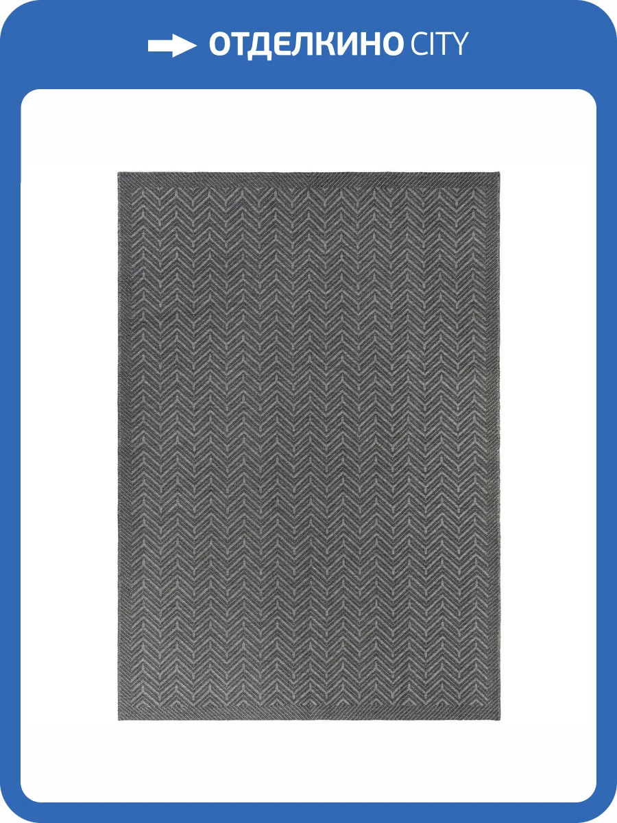 Ковер Teona 09899A Silver 0.8x1.5 м фото 2