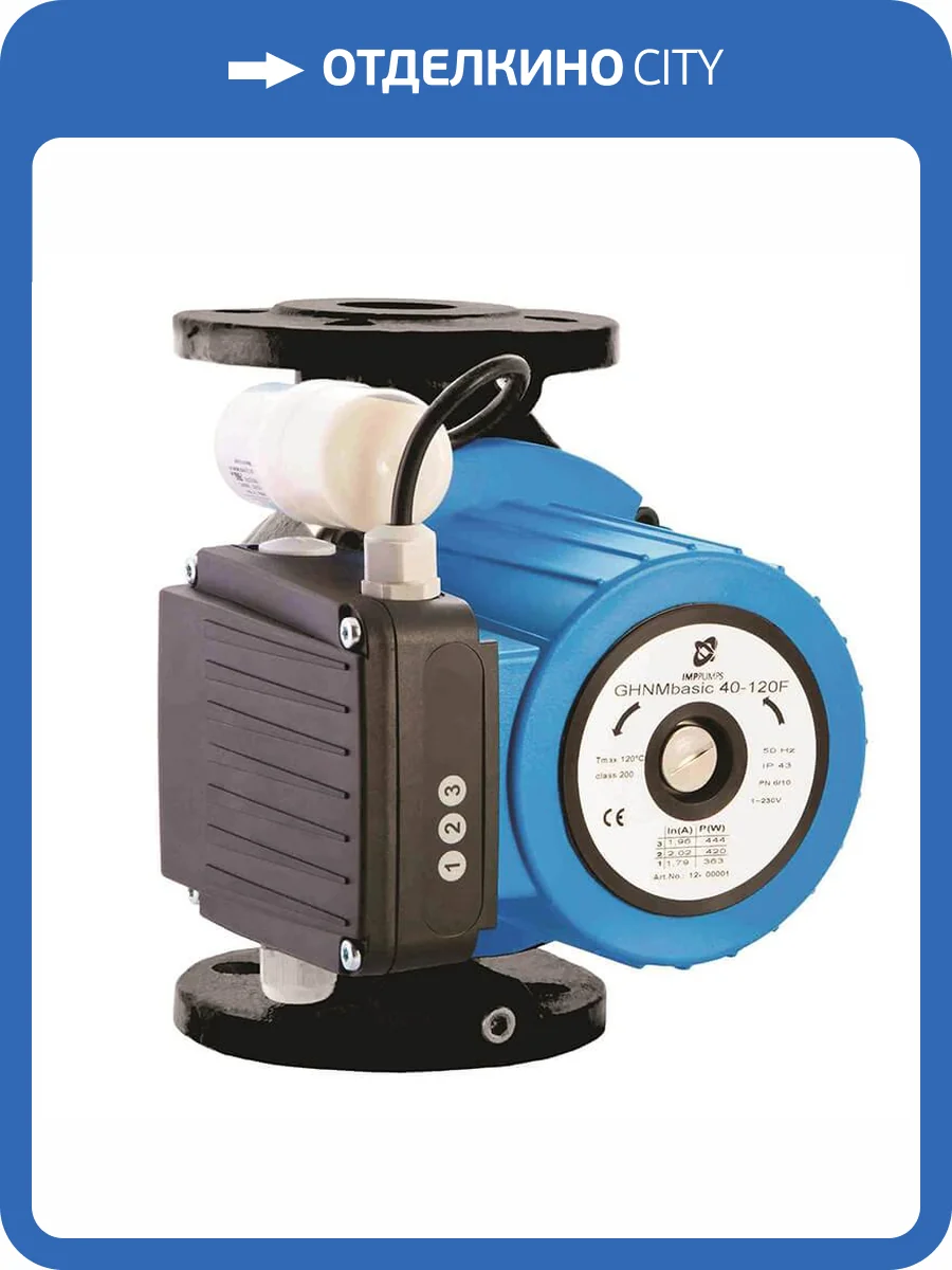 Циркуляционный насос IMP PUMPS GHNMbasic II 50-120 F фото 2