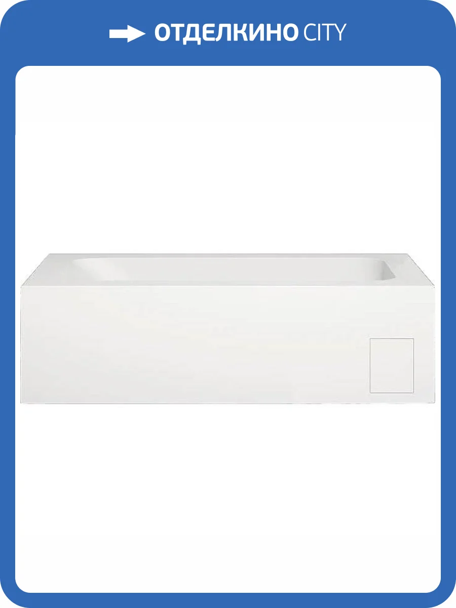 Ванна из искусственного камня Salini Orlanda Plus Kit S-Stone 102124M 190x100 матовая фото 7