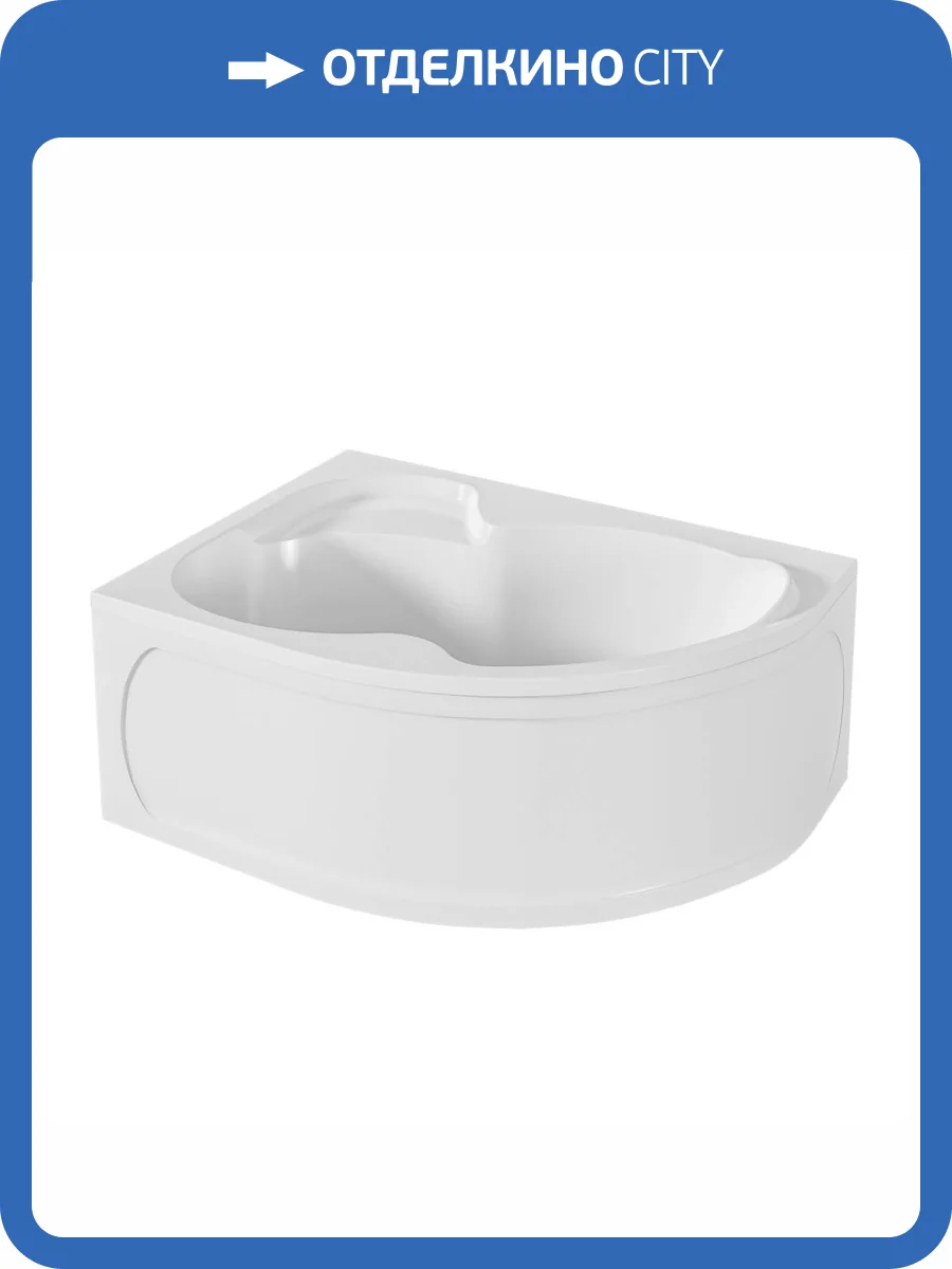 Акриловая ванна Marka One Aura 150x105 левая фото 7