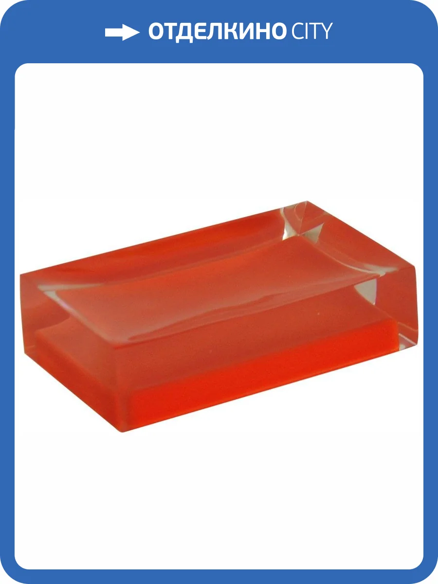 Мыльница Ridder Colours 22280314 оранжевая фото 4