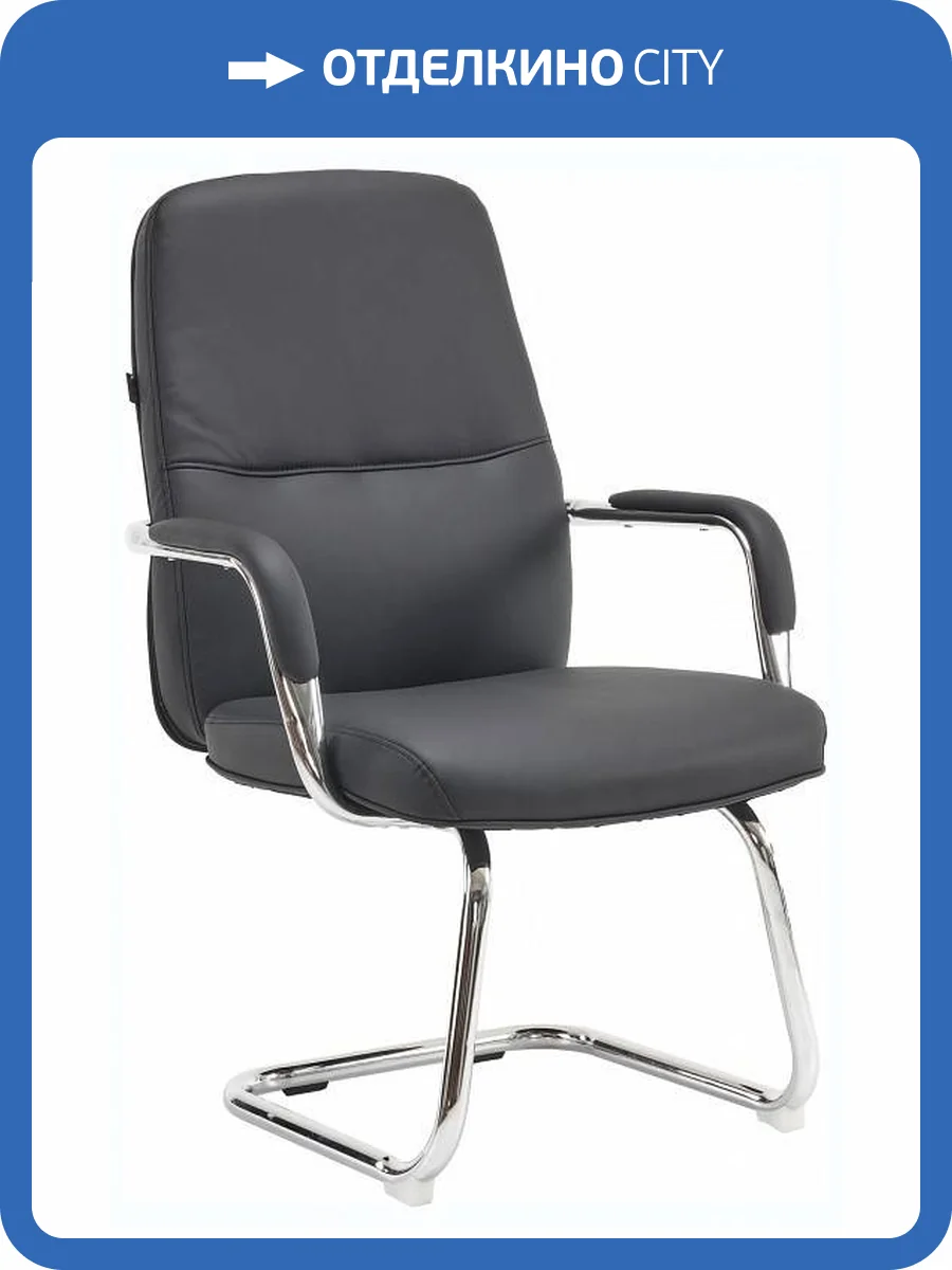 Кресло Everprof Vesta EP Vesta CF PU Black Черный фото 7