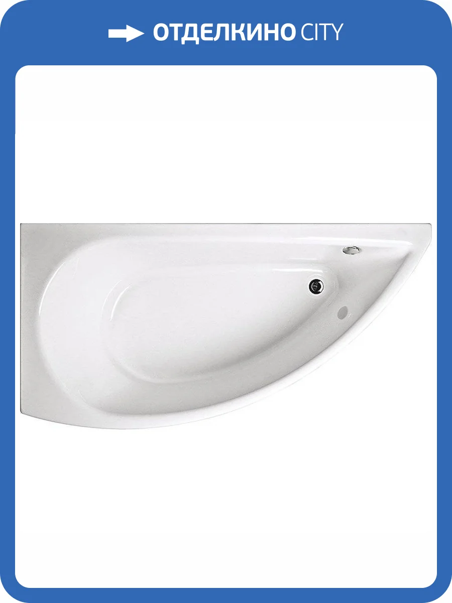 Акриловая ванна 1MarKa Piccolo 150x75 левая фото 9