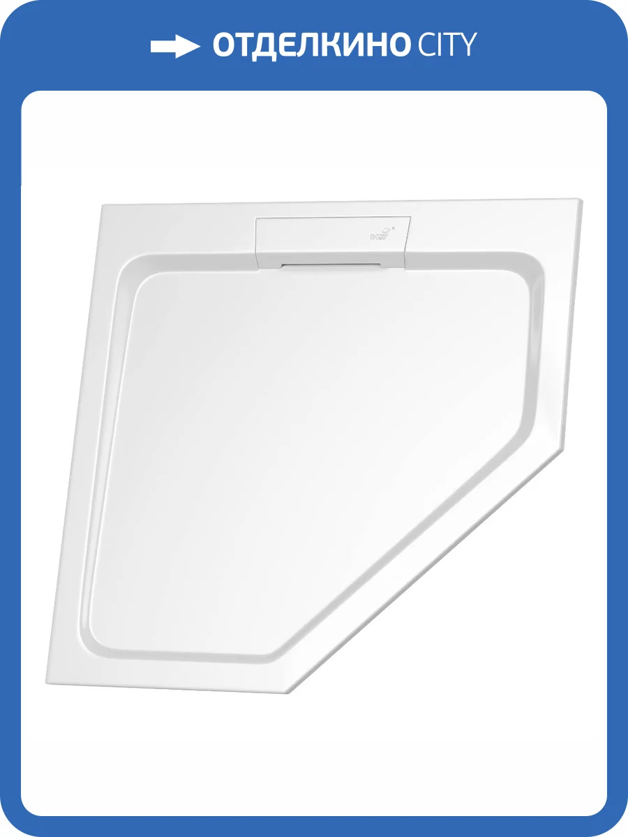 Душевой поддон RGW STA STA-61W 16330599-01 Трапеция 90x3x90 фото 4