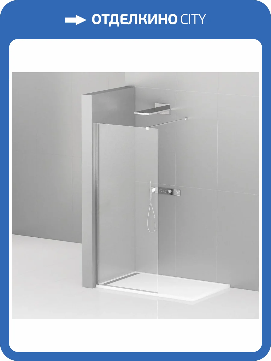 Душевая перегородка Cezares Liberta LIBERTA-L-1-105-120-C-Cr хром фото 6