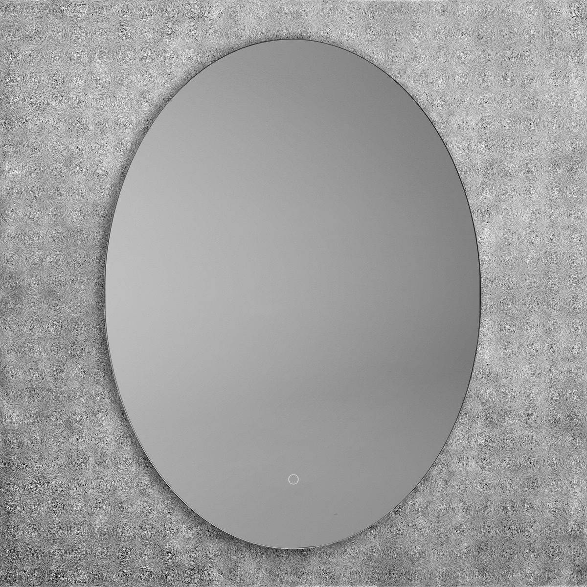 Зеркало Art&Max Carrara AM-Car-570-770-DS-F с подсветкой, 77x57 фото 3