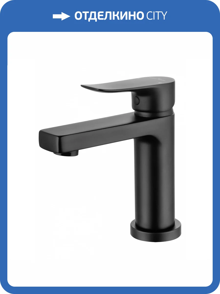 Смеситель для раковины Wonzon & Woghand WW-A40222-MB черный матовый фото 7