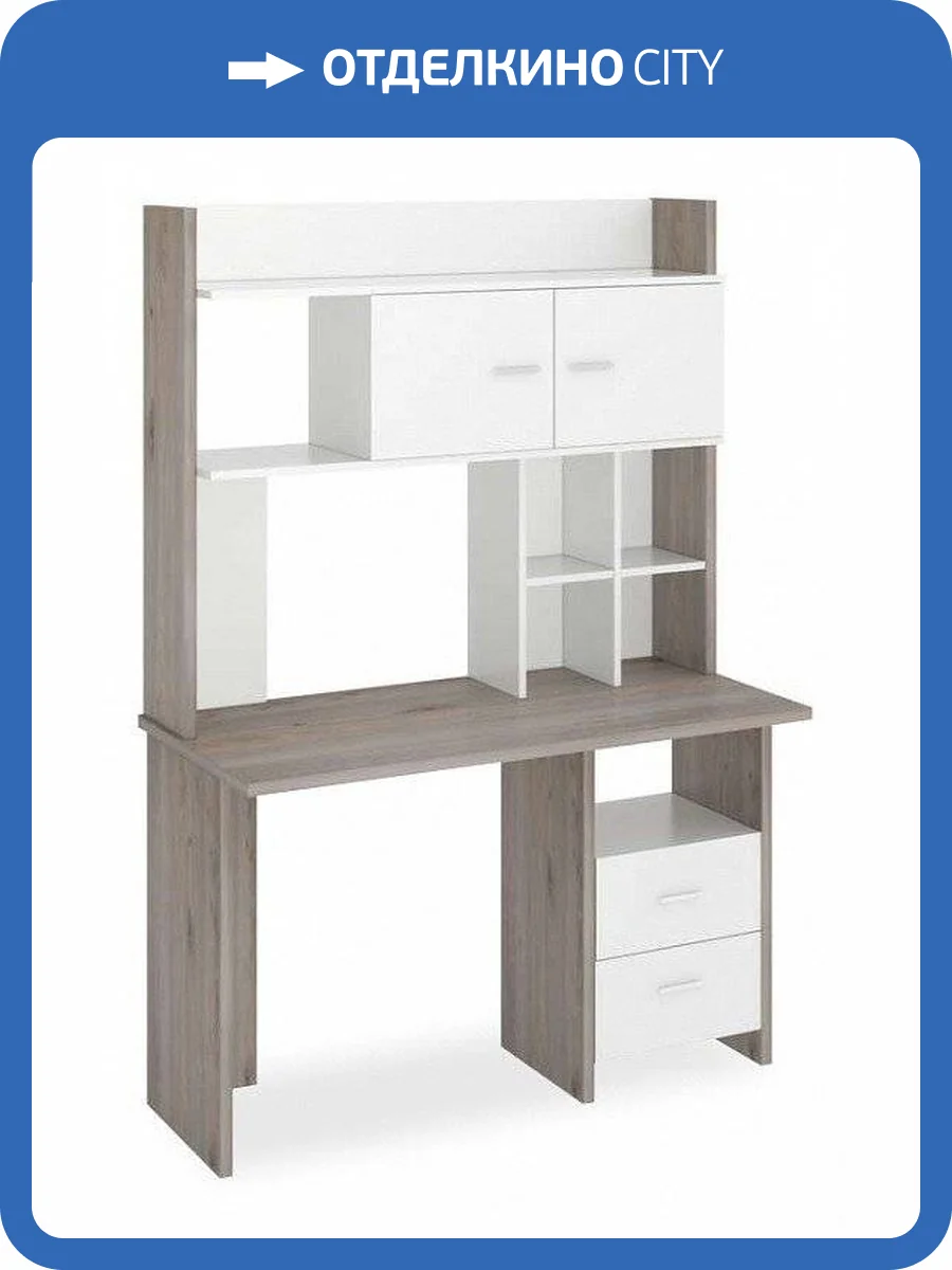 Стол компьютерный Merdes Домино Lite MER_SKL-Pryam120R-NKLH-120-NBE фото 2