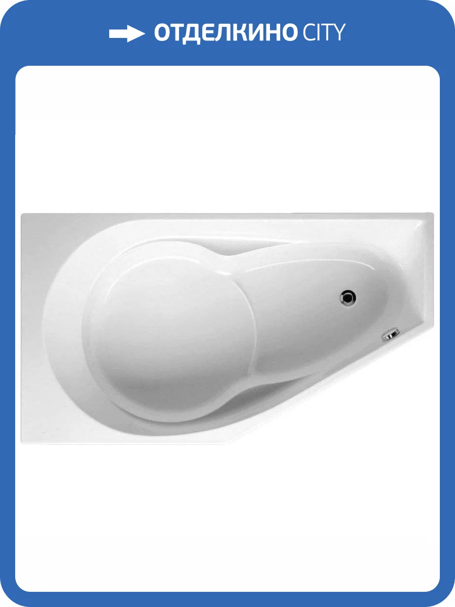 Акриловая ванна Riho Yukon 160x90 правая фото 8