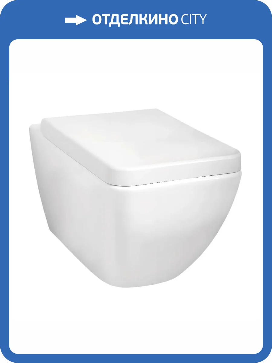 Унитаз подвесной Gural Vit Venus VN04DAK00 белый, без сиденья фото 3