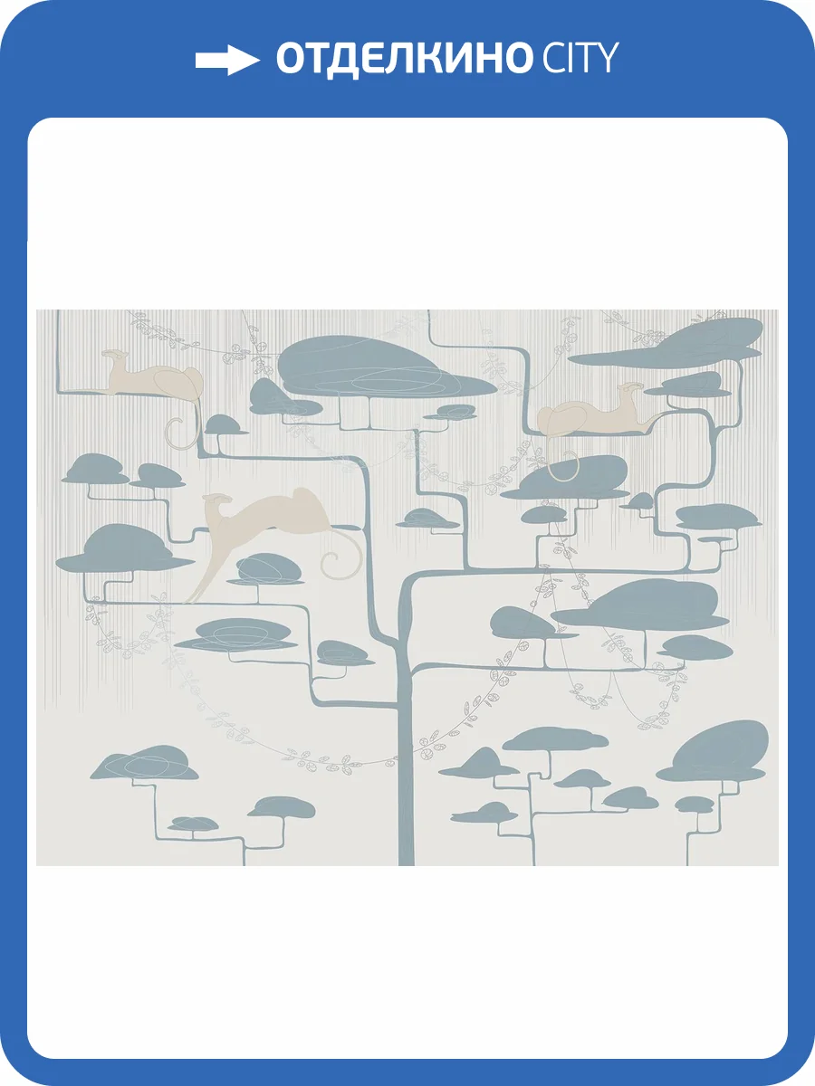 Фреска La Stanza Tesoro 01323-S стакко (размер на заказ) фото 2