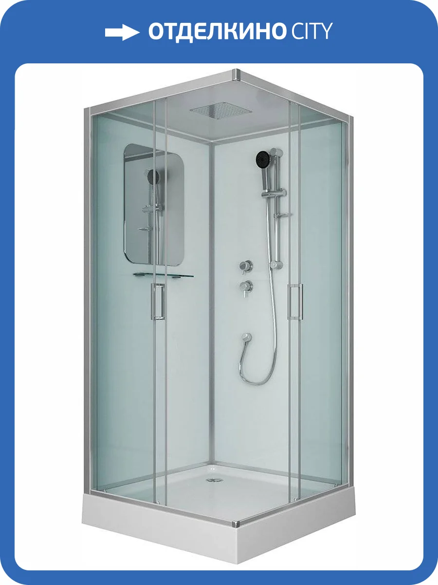 Душевая кабина Niagara Premium NG-6001-01Q 90х90х210, с низким поддоном фото 4