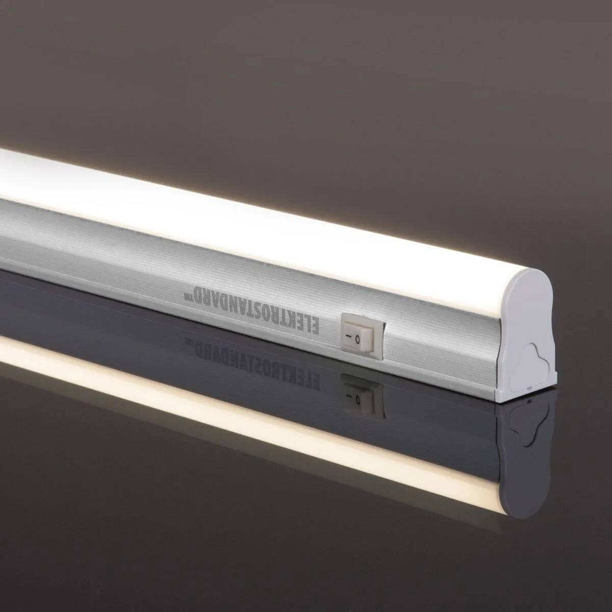 Настенно-потолочный линейный светодиодный светильник Elektrostandard Stick 55000/LED Т5 60см 48led 9W 4200K