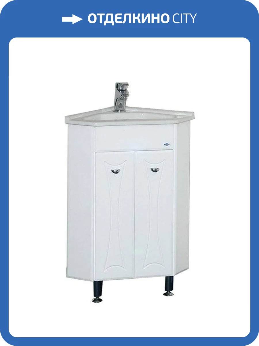Тумба под раковину Misty Лотос Э-Лот01040-01Уг фото 4